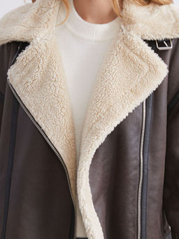 K?rk Yaka Oversize Kad?n S?et Mont