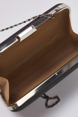 Alt?n Simli Abiye Kad?n S?k Mini Boy Clutch El Cantas? TAKSS25OC00065 - Trendyolmilla фото 14