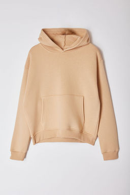 TRENDYOL MAN Antrasit Oversize/Genis Kesim S?rt? Nak?s Detayl? Kapusonlu Sweatshirt TMNAW25SW00142 - Trendyolmilla фото 57
