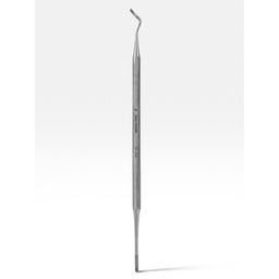 Frau Finger Кюретка педикюрная двусторонняя / Classic FP-308SP, глянцевая, 17 см