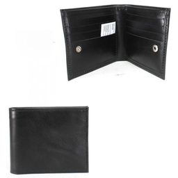 Портмоне мужское Croco-ПР-902 натуральная кожа 1 отд, 10 карм, черный пулл-ап (254) 231852