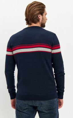 Джемпер F421-1548 d.blue - Fine joyce фото 7