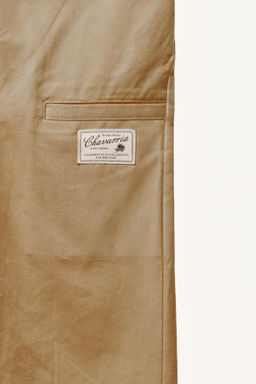 BERMUDA WIDE FIT PLIEGUES WILLY CHAVARRIA X ZARA / Beige фото 6