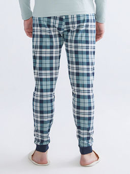 Standart Kal?p Ekose Erkek Pijama Alt