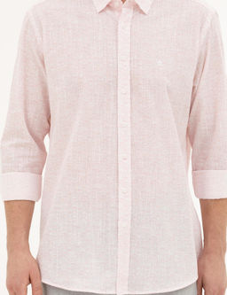 Рубашка Pierre Cardin Acik Pembe Regular Fit светло-розовая
