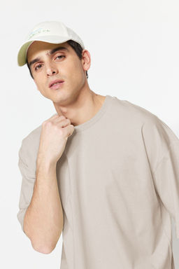 Tas Oversize/Genis Kesim %100 T-Shirt TMNSS22TS0318