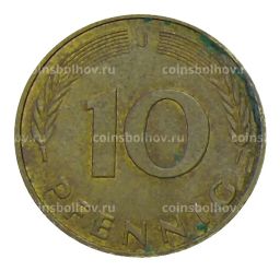 10 пфеннигов 1979 года J Германия
