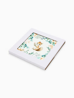 Подставка под горячее керамическая Белочка, 19.5 см