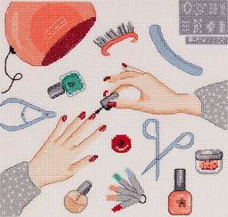 Набор для вышивания PANNA CE-7412 Маникюр 20 х 20 см