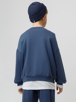 КР 302796/синий космос к618 джемпер (свитшот) для мал - Crockid фото 4