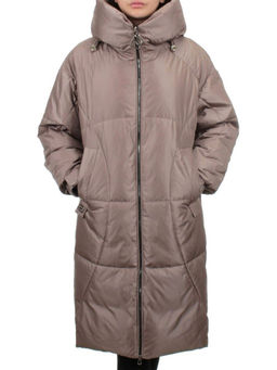 118 LILAC/BEIGE Пальто зимнее женское (холлофайбер 200 гр.)