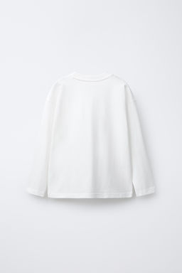 Футболка Zara Basic Medium Weight белая