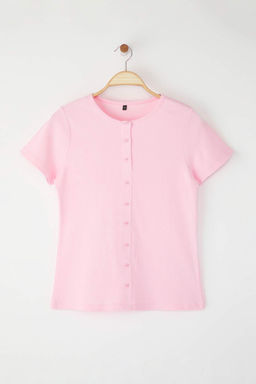 Beyaz Crop Orme T-Shirt TEDSS24TS00008 - Trendyolmilla фото 2