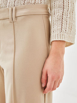 Dar Fit Geni? Pa?a Kad?n Pantolon