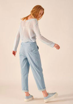 SA-064 джемпер женский холодный белый 565 - Mozart фото 3