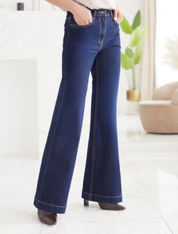 D54.287 Джинсы женские темно-синий