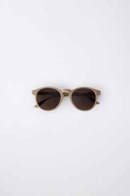 GAFAS DE SOL PASTA FINA / Beige