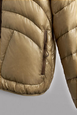 PACKABLE 100% FEATHER DOWN PUFFER JACKET - Zara фото 9