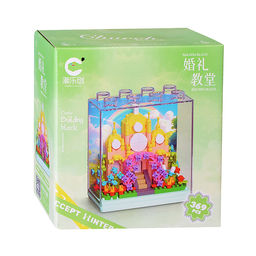 Конструктор "Свадебная церковь" (369 дет.) в коробке