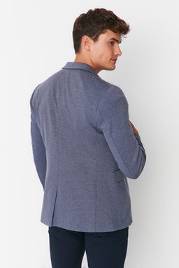 TRENDYOL MAN Haki Slim Fit Orme Esnek Kumasl? Blazer Ceket TMNAW23CE00025 - Trendyolmilla фото 12