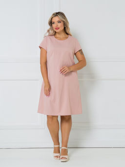 Платье 1453 пудровый