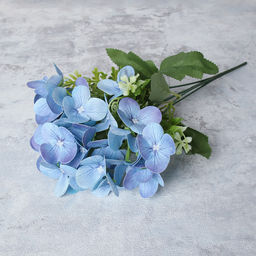 Цветок искусственный Гортензия 34 см / CG-34 /уп 120/600/ - ГалеонТрейд фото 3
