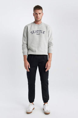 Узкие брюки-карго с карманами и нормальной талией Jogger - Defacto фото 4