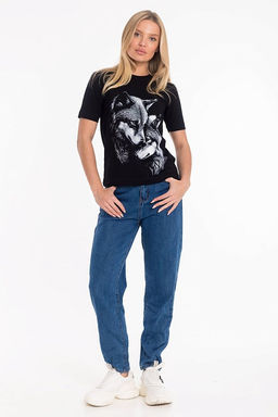 Футболка М325225Па черный - Елена фото 5