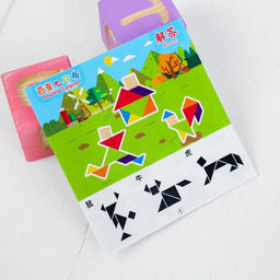 Головоломка Танграм в коробочке + книжка со схемами - Simaland фото 3