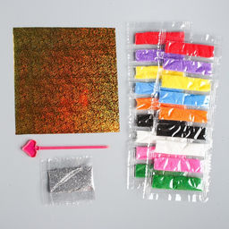 Набор для творчества: фреска песком с блёстками (9 цветов), Рапунцель, Принцессы - Disney фото 2