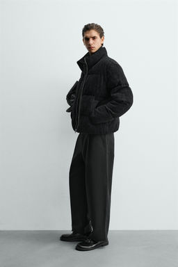 CROPPED FIT PADDED JACKET - Zara фото 4