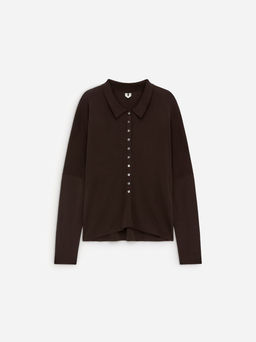 Camisa de punto fino