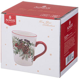 Кружка Celebration 12,2*8,8*10 см 320 мл 358-2262 #НовыйГод - Арти-м фото 3