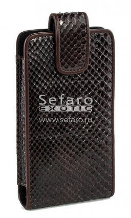 Чехол для смартфона из кожи питона