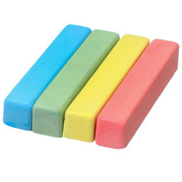 Мелки цветные школьные 4шт Смешарики, прямоугольные  фото 4