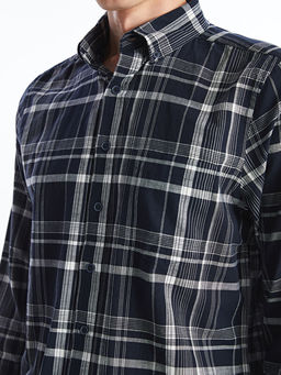 Regular Fit Uzun Kollu Ekose Erkek G?mlek