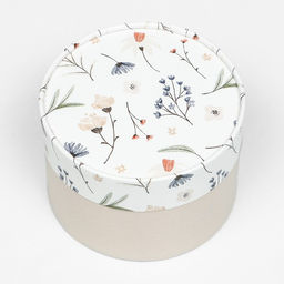 Набор шляпных коробок 3 в1 «Ассорти из цветов», завальцованная, 16×10, 14×9, 13×8.5 см