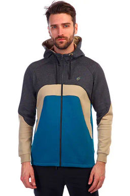 Джемпер с капюшоном на молнии