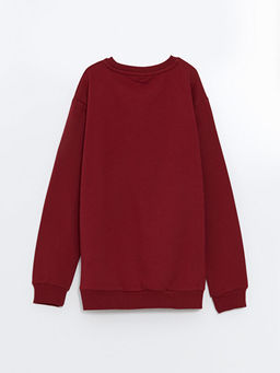 Bisiklet Yaka Erkek ?ocuk Sweatshirt