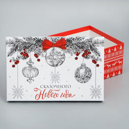 Набор подарочных коробок 5 в 1 Уютного Нового года, 22?14?8.5 ? 32.5?20?12.5 см