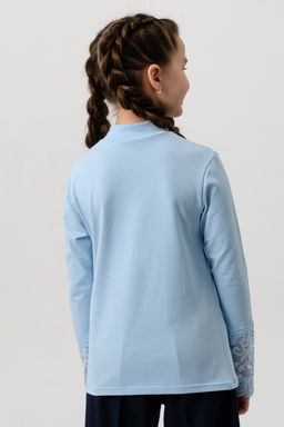 Кружевница блузка детская