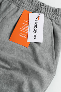 Брюки палаццо из футера для девочки Happyfox