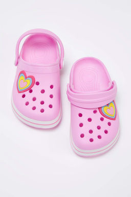 Pembe Onu Kapal? Kalp Figurlu K?z Cocuk Kids Eva Sandalet Terlik TAKSS25TE00053 - Trendyolmilla фото 2