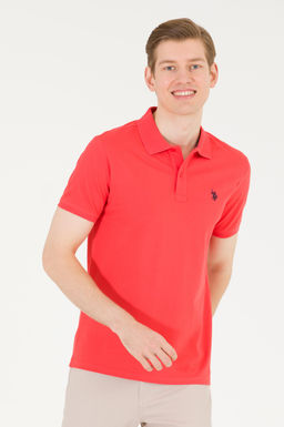 Erkek K_rm_z_ Basic Polo Yaka Ti__rt