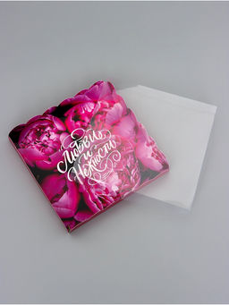 Цена за 5 шт. Коробка для печенья, Комплимент, 21?21?3 см