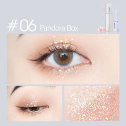ZEESEA Тени для век кремовые Glitter Liquid eye shadow тон 06, 2.8 г  фото 3