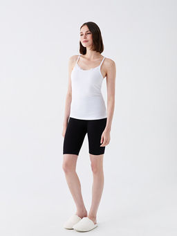 Beli Lastikli D?z Seamless Kad?n ??lik Tayt