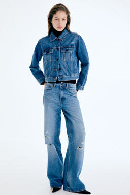 Wide High Waist Jeans - H&m фото 22