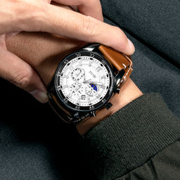 Часы наручные Skmei мужские 9249brown-silver