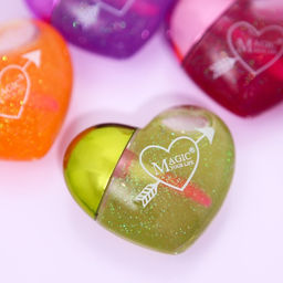 Цена за 24 шт. Блеск для губ «Сердечко», микс цветов и ароматов